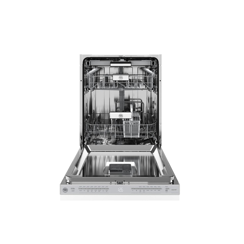 Bertazzoni DW24T3IPT 24 Inch Dishwasher Tall Tub Panel Ready, 16 Place Settings, 39 Db, 8 Wash Cycles Panel Ready