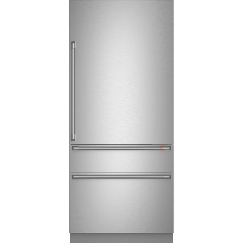 Cafe CIC36RP2VS1 Caf 36" Integrated Bottom-Freezer Refrigerator