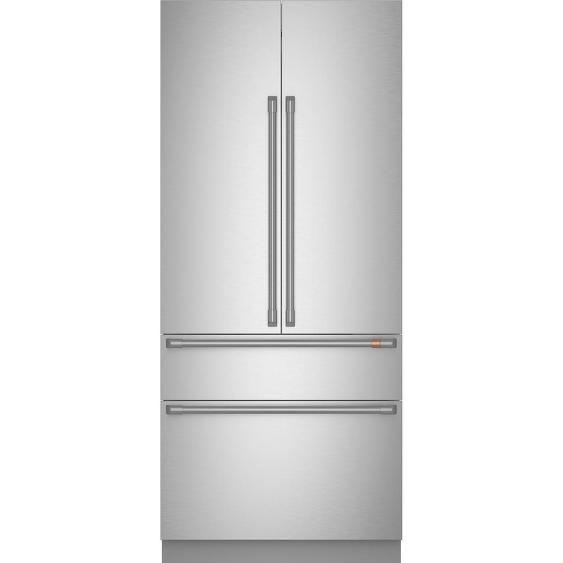 Cafe CIP36NP2VS1 Caf 36" Integrated French-Door Refrigerator