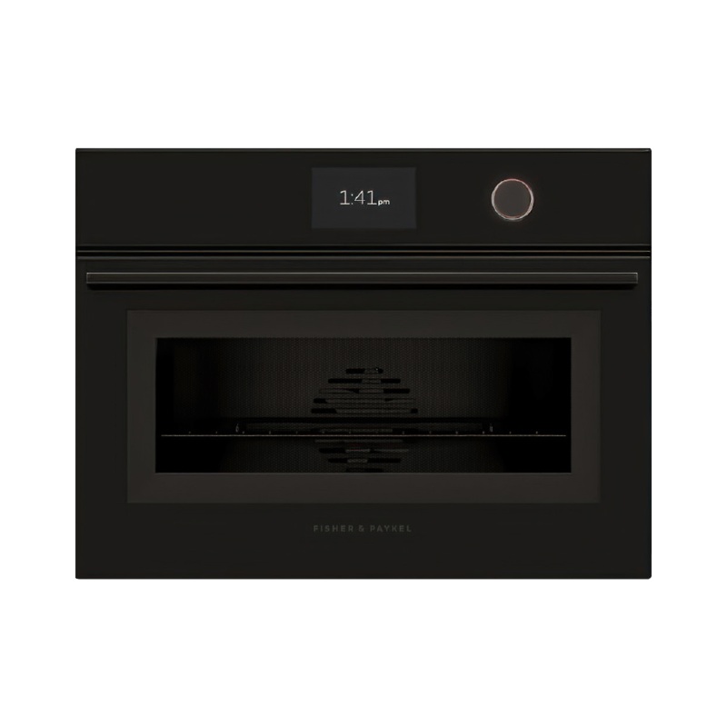 Fisher & Paykel OM24NMTDB1 Combination Microwave Speed Oven, 24", 22 Function