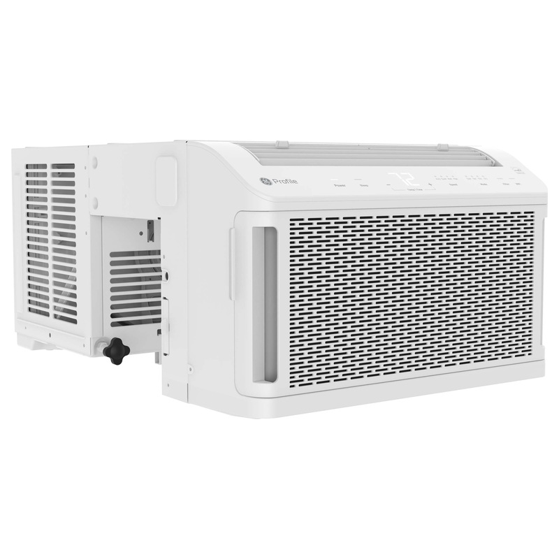 Ge Appliances PHNT12CC Ge Profile Clearview 12,200 Btu Inverter Smart Ultra Quiet Window Air Conditioner For Large Rooms Up To 550 Sq. Ft.