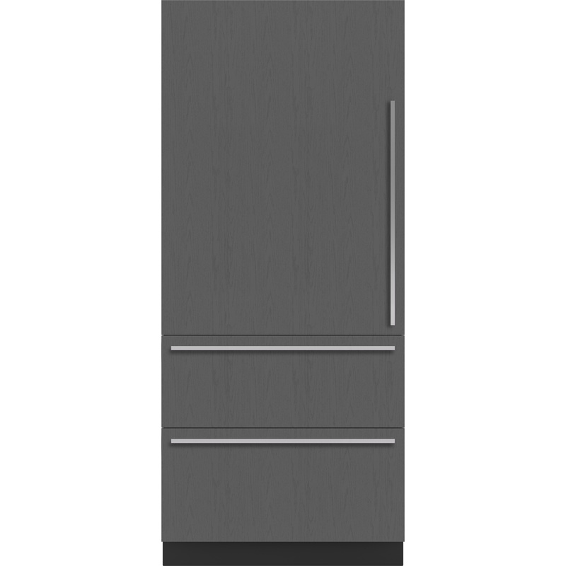 Sub-Zero DET3650CIIDR 36" Designer Over-And-Under Refrigerator/Freezer With Ice Maker And Internal Dispenser - Panel Ready