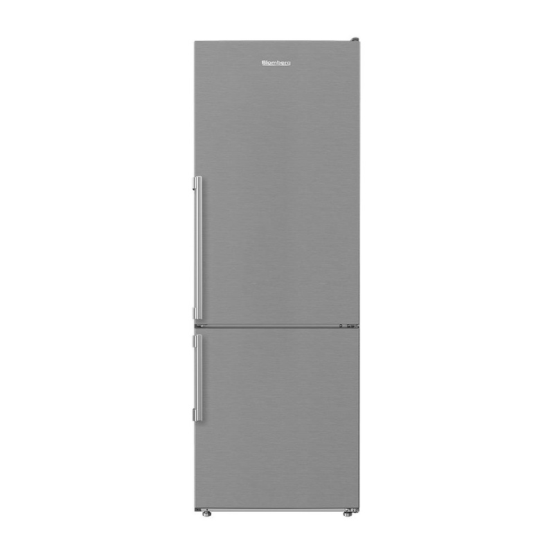 Blomberg Appliances BRFB1045SS 24In Counter Depth 11.43 Cuft Bottom Freezer Fridge With Full Frost Free, Stainless Steel