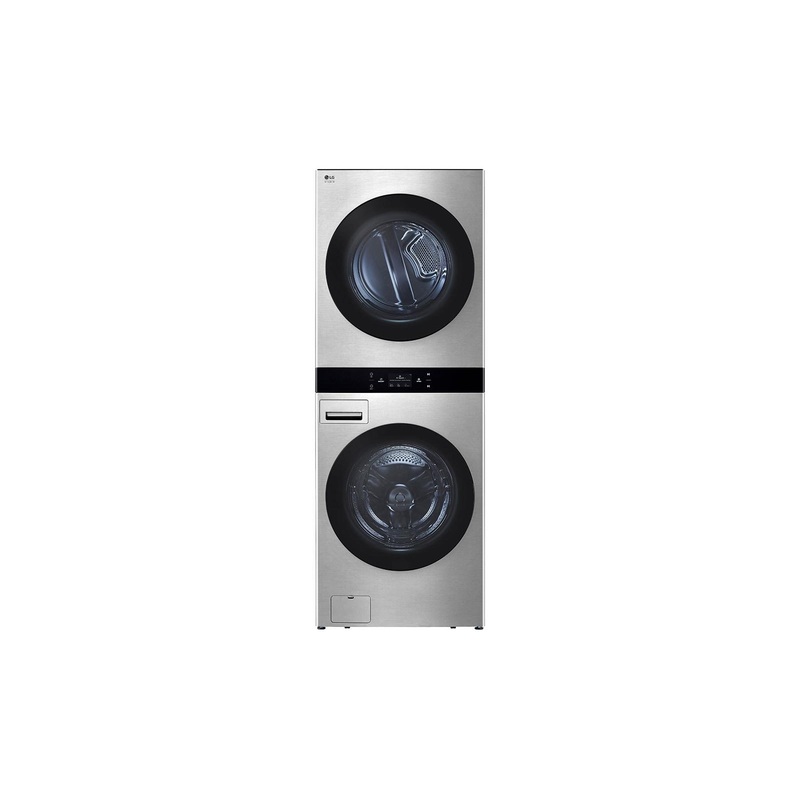 Lg SWWE50N3 Lg Studio Washtower Smart Front Load 5.0 Cu. Ft. Washer And 7.4 Cu. Ft. Electric Dryer With Center Control