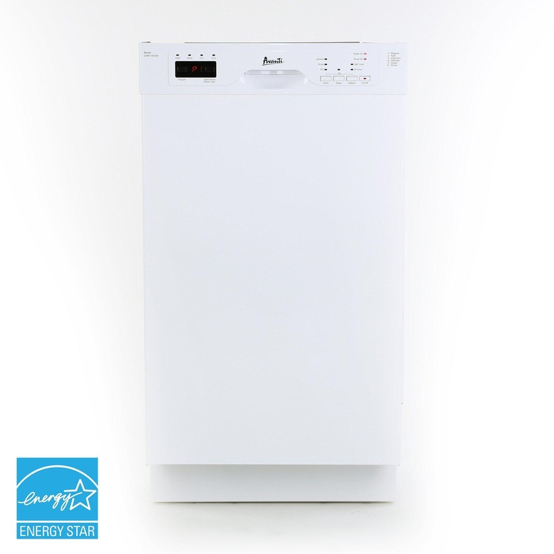 Avanti DWF18V0W 18" Built In Dishwasher