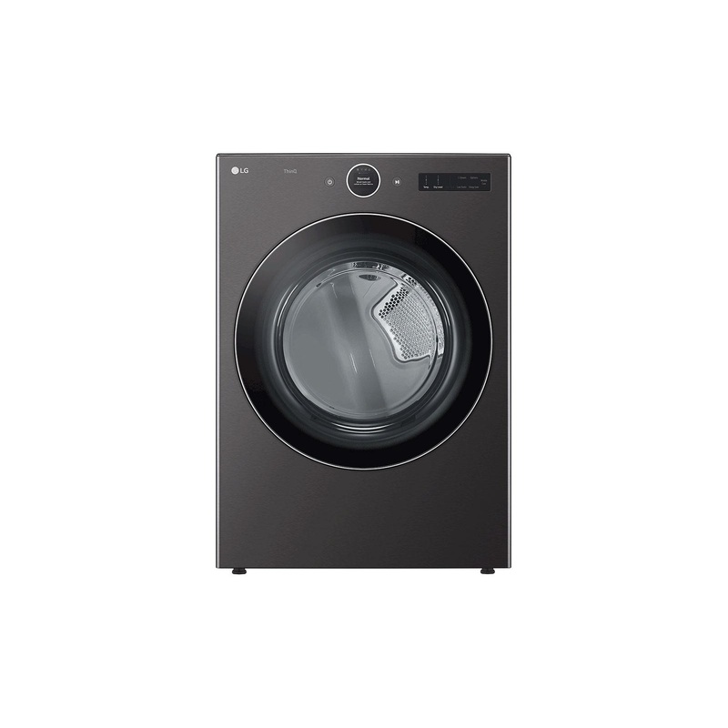 Lg DLEX6700B 7.4 Cu. Ft. Ultra Large Capacity Smart Wi-Fi Enabled Front Load Dryer With Turbosteam And Built-In Intelligence