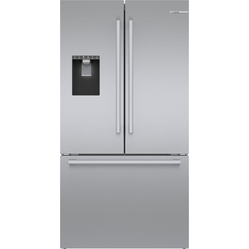 Bosch B36FD50SNS 500 Series French Door Bottom Mount Refrigerator 36'' Easy Clean Stainless Steel B36Fd50Sns