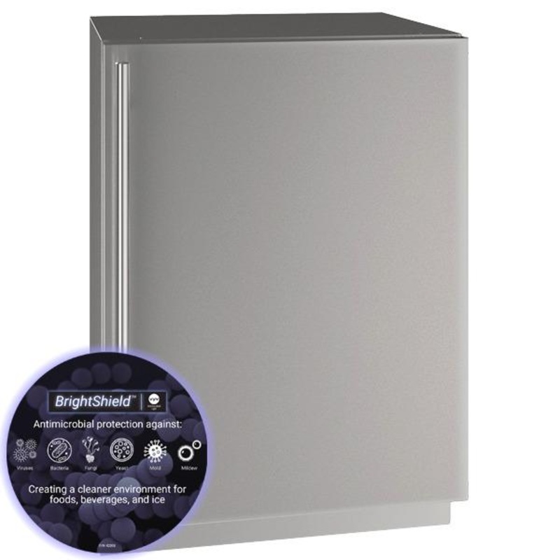 U-Line UHRE524SS81A Hre524 24" Refrigerator With Stainless Solid Finish (115 V/60 Hz Volts /60 Hz Hz)