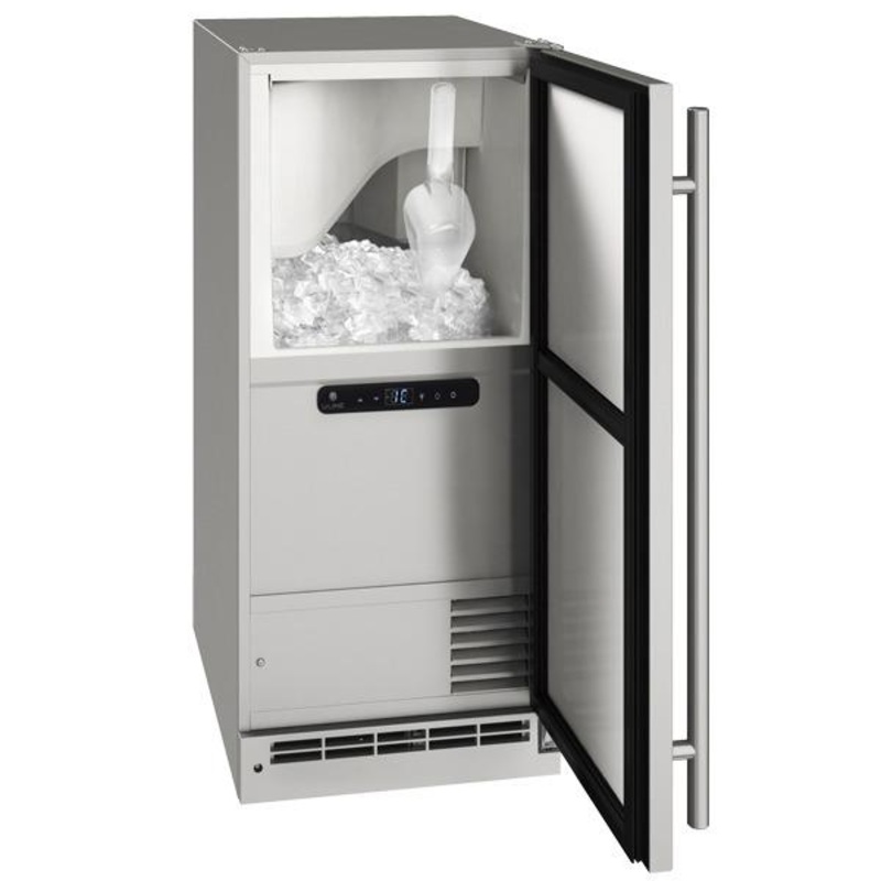 U-Line UOCL115SS01B Ocl115 / Ocp115 15" Clear Ice Machine With Stainless Solid Finish, No (115 V/60 Hz Volts /60 Hz Hz)