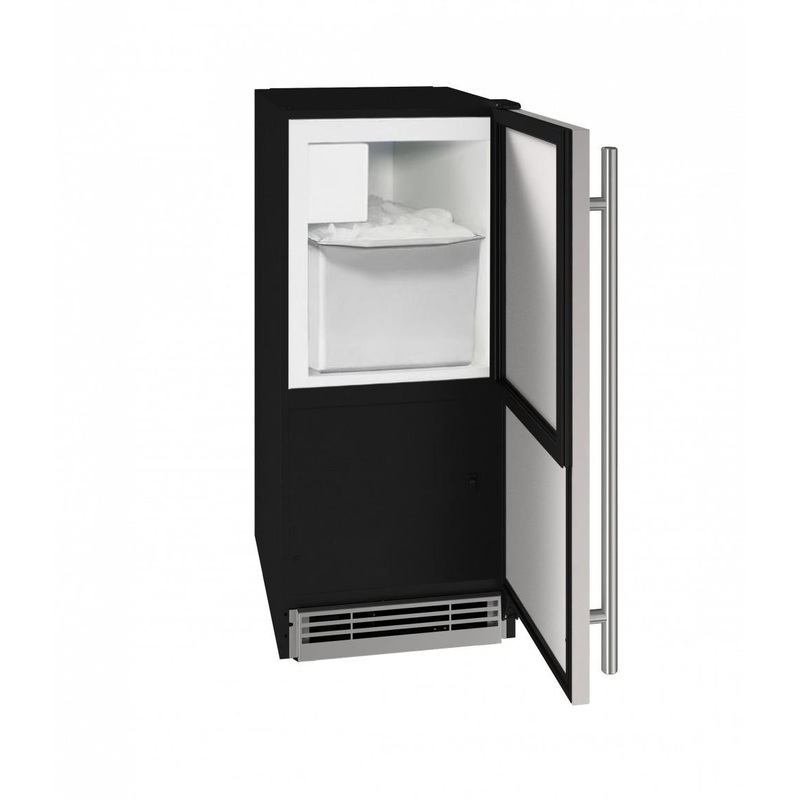 U-Line UHCR115SS01B Hcr115 15" Crescent Ice Maker With Stainless Solid Finish (115 V/60 Hz Volts /60 Hz Hz)