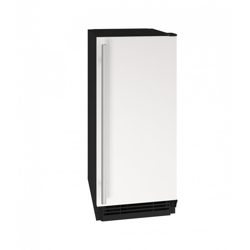 U-Line UHCR115WS01B Hcr115 15" Crescent Ice Maker With White Solid Finish (115 V/60 Hz Volts /60 Hz Hz)