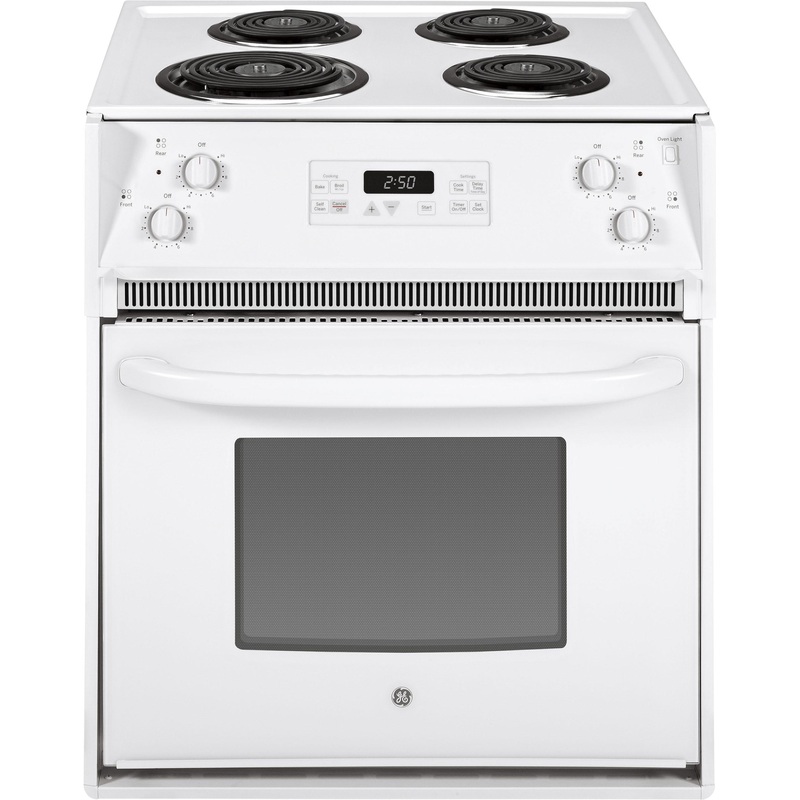 Ge Appliances JM250DTWW Ge 27" Drop-In Electric Range