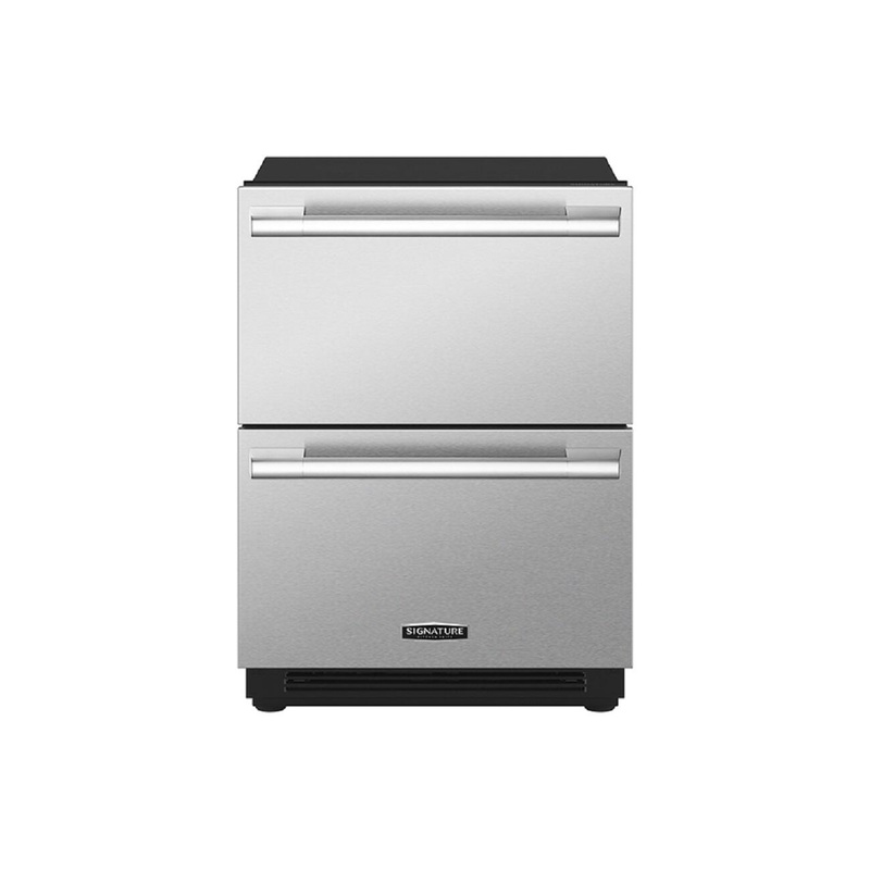 Signature Kitchen Suite SKSUD2402P 24-Inch Undercounter Convertible Refrigerator/Freezer Drawers