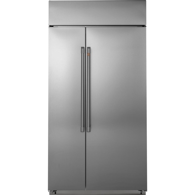 Cafe CSB42WP2RS1 Caf 42" Smart Built-In Side-By-Side Refrigerator