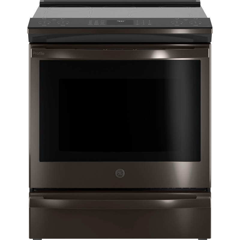 Ge Appliances PHS930BPTS Ge Profile 30" Smart Slide-In Front-Control Induction And Convection Range With No Preheat Air Fry
