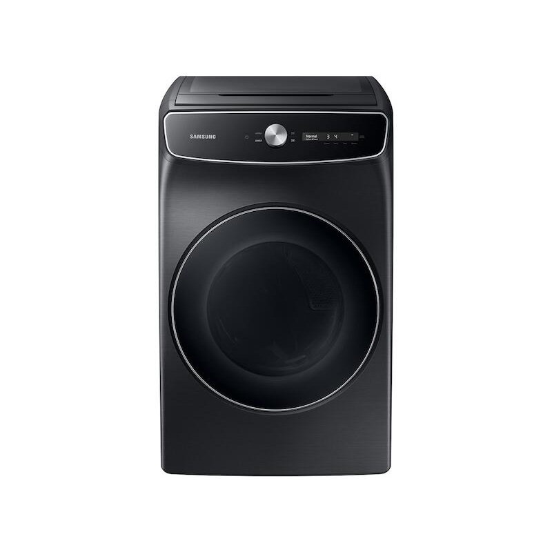 Samsung DVE60A9900V 7.5 Cu. Ft. Smart Dial Electric Dryer With Flexdry And Super Speed Dry In Brushed Black