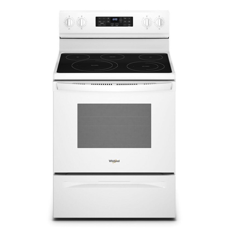 Whirlpool WFE550S0LW 5.3 Cu. Ft. Whirlpool Electric 5-In-1 Air Fry Oven