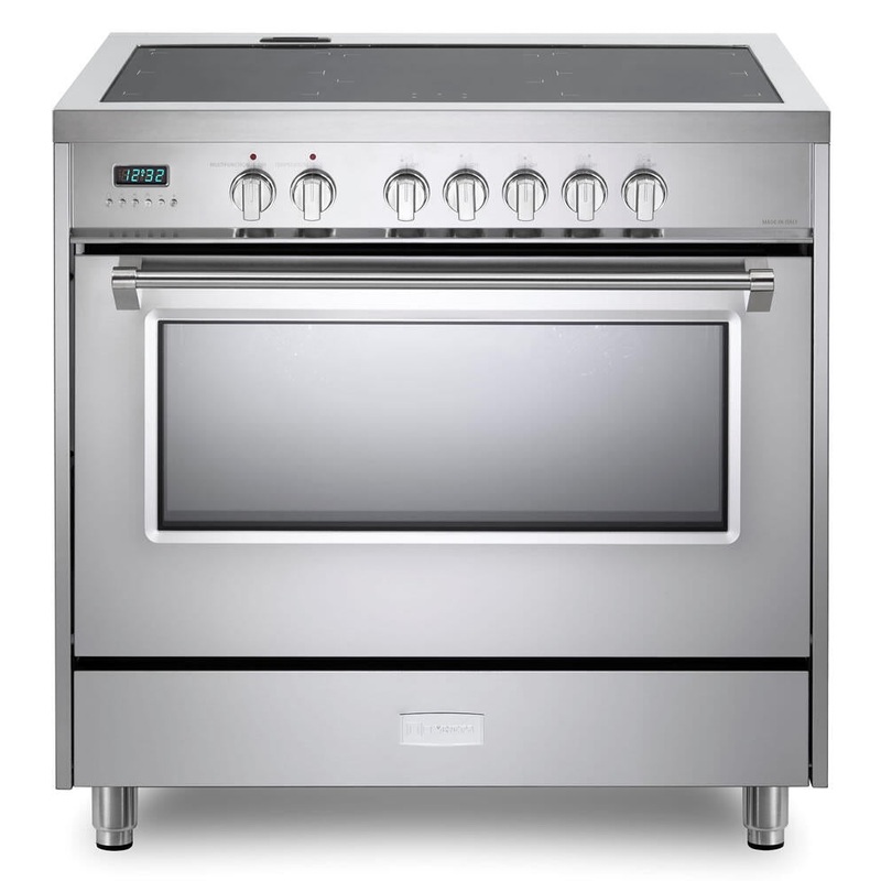 Verona VDFSIE365SS Stainless Steel 36" Designer Induction Range