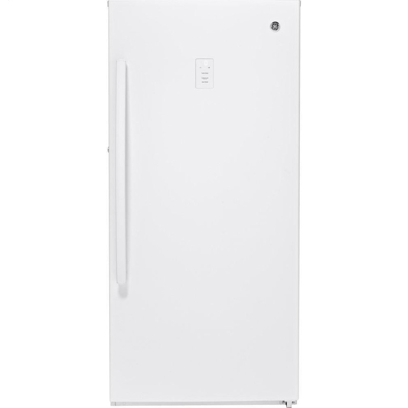 Ge Appliances FUF14DLRWW Ge 14.1 Cu. Ft. Frost-Free Upright Freezer