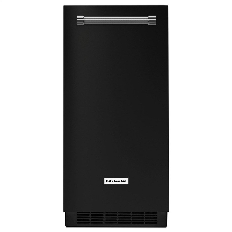 Kitchenaid KUIX335HBL Kitchenaid 15'' Automatic Ice Maker - Black