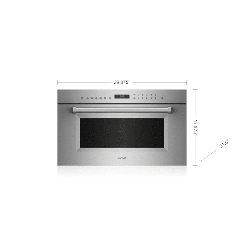 Wolf SPO30PMSPH 30" M Series Professional Speed Oven
