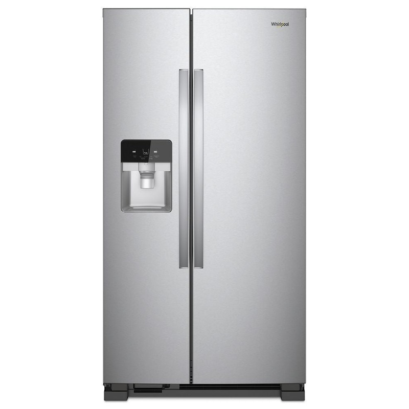 Whirlpool WRS555SIHZ 36-Inch Wide Side-By-Side Refrigerator - 25 Cu. Ft.