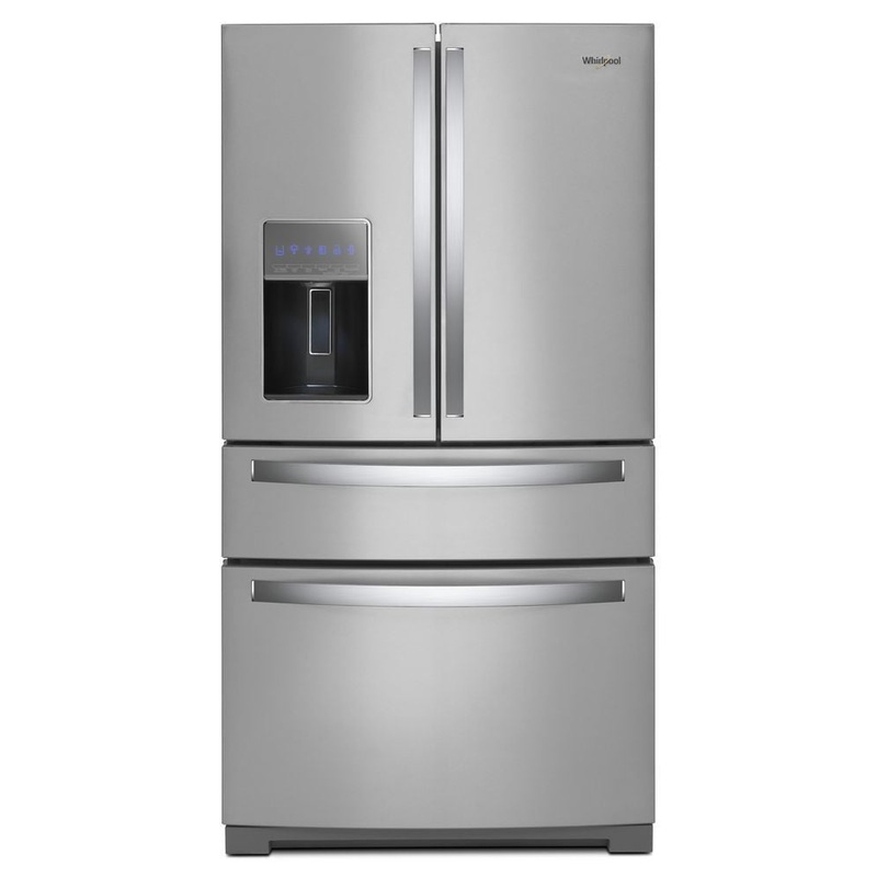Whirlpool WRX986SIHZ 36-Inch Wide 4-Door Refrigerator With Exterior Drawer - 26 Cu. Ft.