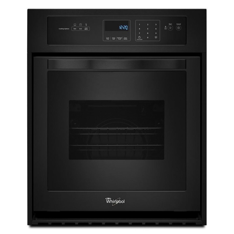Whirlpool WOS51ES4EB 3.1 Cu. Ft. Single Wall Oven With High-Heat Self-Cleaning System