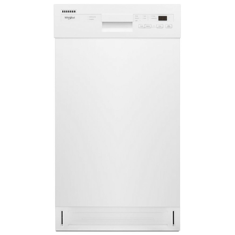 Whirlpool WDF518SAHW Small-Space Compact Dishwasher With Stainless Steel Tub