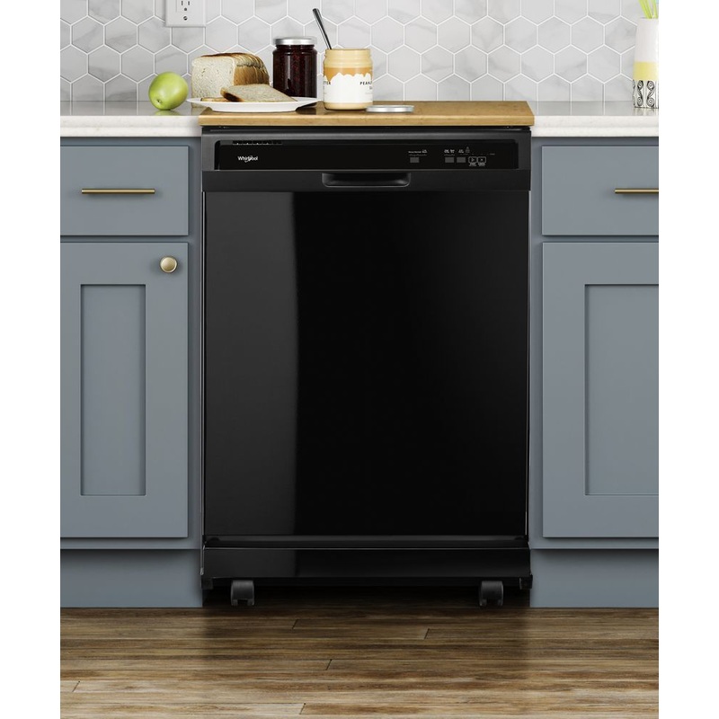 Whirlpool WDP370PAHB Heavy-Duty Dishwasher With 1-Hour Wash Cycle