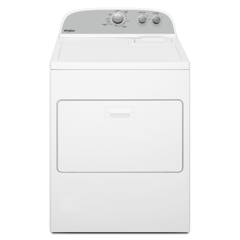 Whirlpool WED4950HW 7.0 Cu. Ft. Top Load Electric Dryer With Autodry Drying System