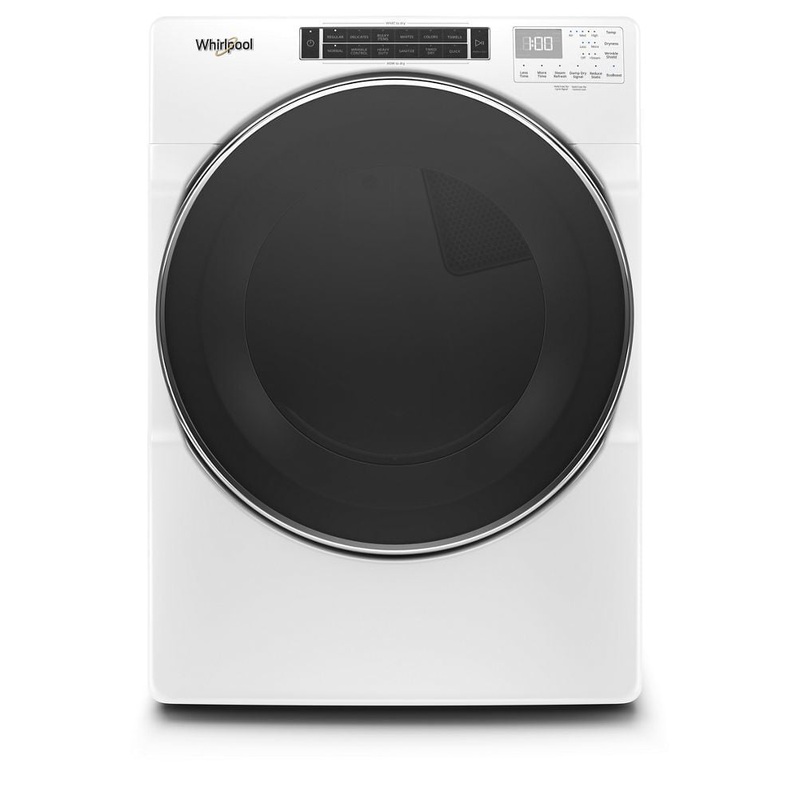 Whirlpool WED8620HW 7.4 Cu. Ft. Front Load Electric Dryer With Steam Cycles