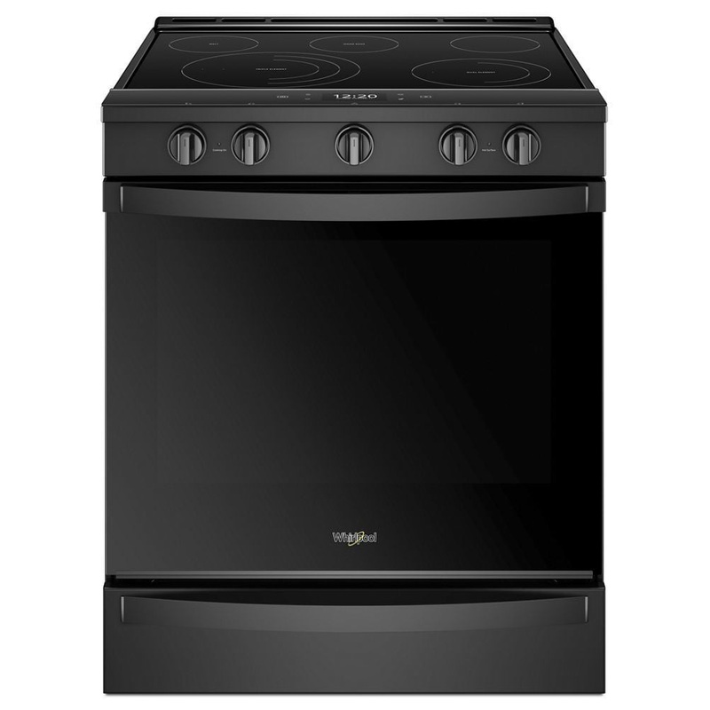 Whirlpool WEE750H0HB 6.4 Cu. Ft. Smart Slide-In Electric Range With Scan-To-Cook Technology