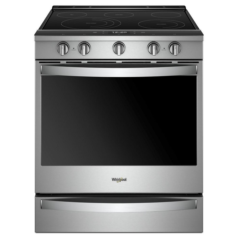 Whirlpool WEE750H0HZ 6.4 Cu. Ft. Smart Slide-In Electric Range With Scan-To-Cook Technology