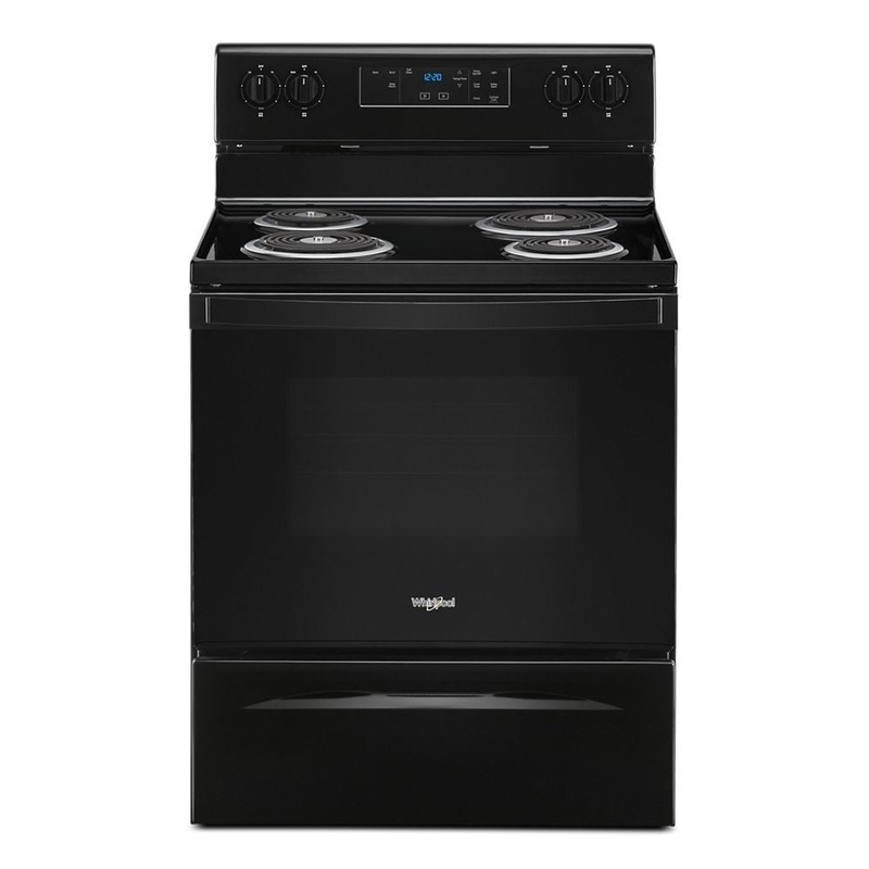 Whirlpool WFC315S0JB 4.8 Cu. Ft. Whirlpool Electric Range With Keep Warm Setting