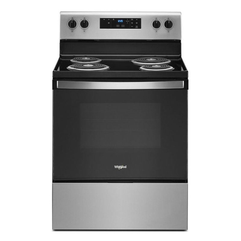 Whirlpool WFC315S0JS 4.8 Cu. Ft. Whirlpool Electric Range With Keep Warm Setting