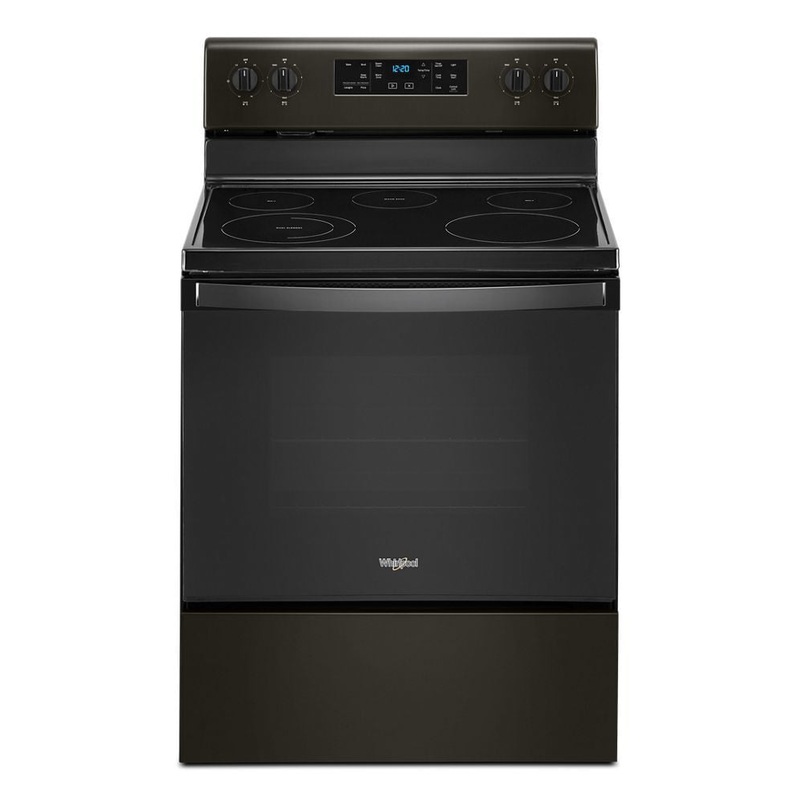 Whirlpool WFE505W0JV 5.3 Cu. Ft. Whirlpool Electric Range With Frozen Bake Technology.