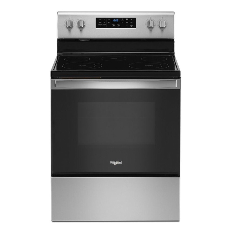 Whirlpool WFE535S0JS 5.3 Cu. Ft. Whirlpool Electric Range With Frozen Bake Technology