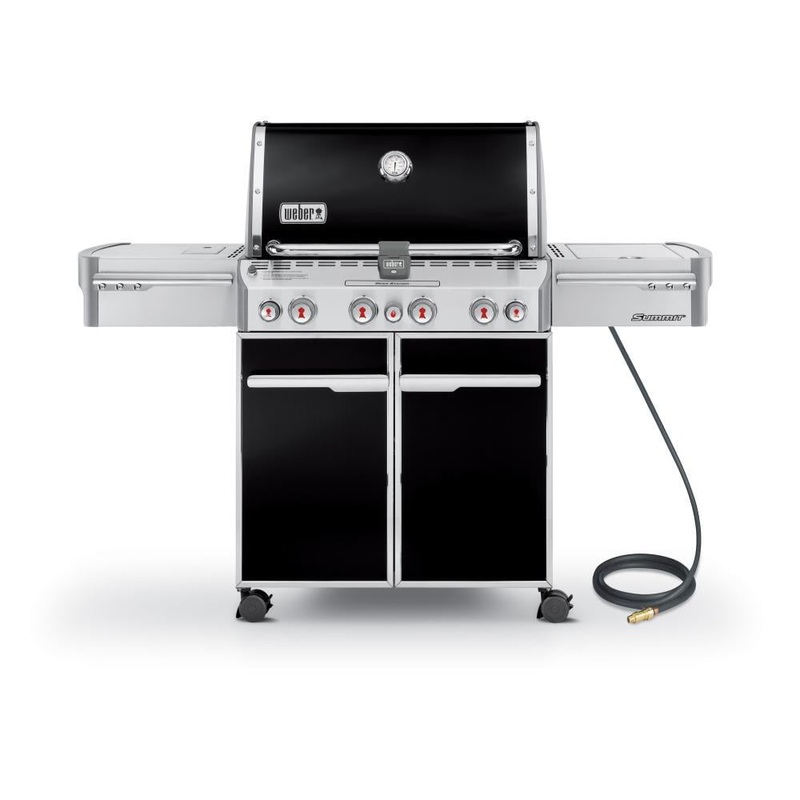 Weber 7271001 Summit E-470 Natural Gas Grill - Black
