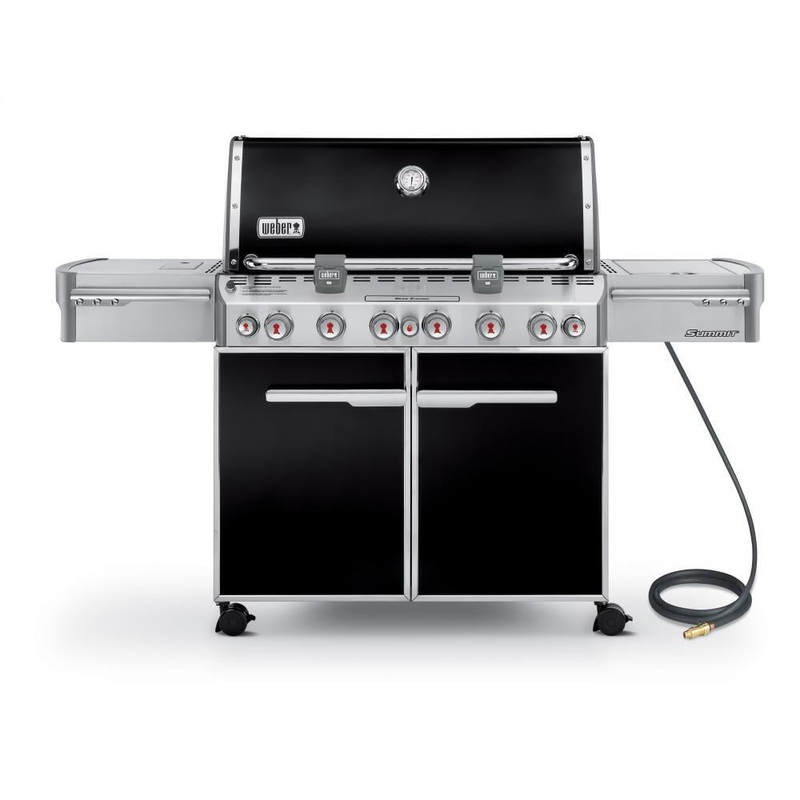 Weber 7471001 Summit E-670 Natural Gas Grill - Black
