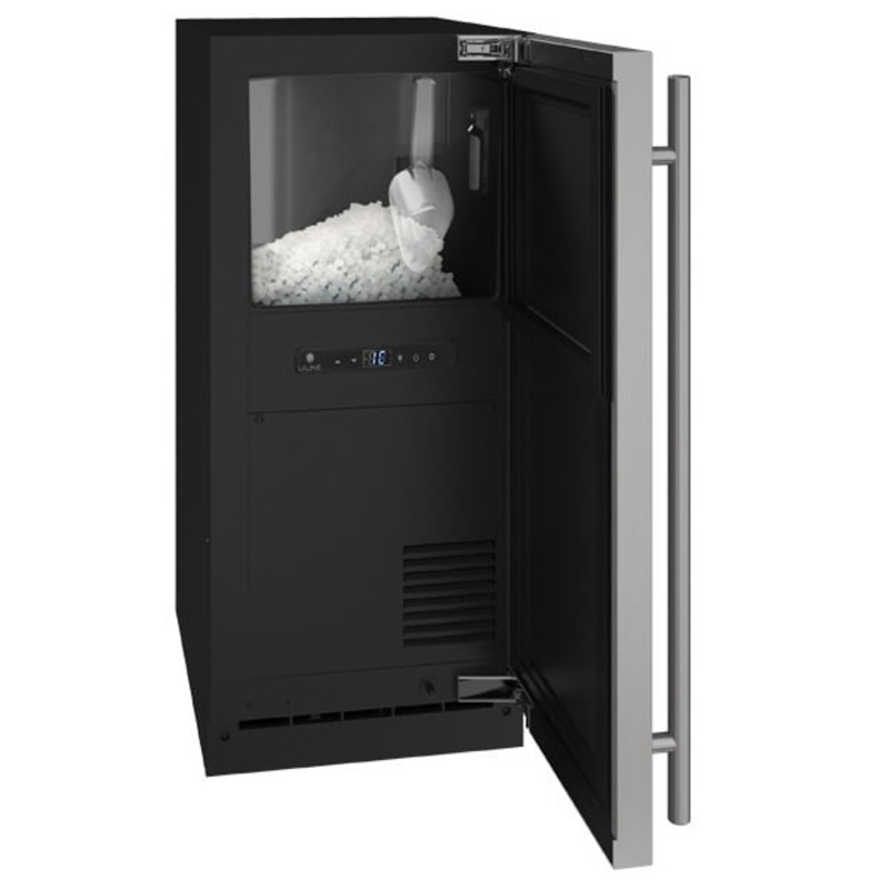 U-Line UHNP315SS01A Hnb315 / Hnp315 15" Nugget Ice Machine With Stainless Solid Finish, Yes (115 V/60 Hz Volts /60 Hz Hz)