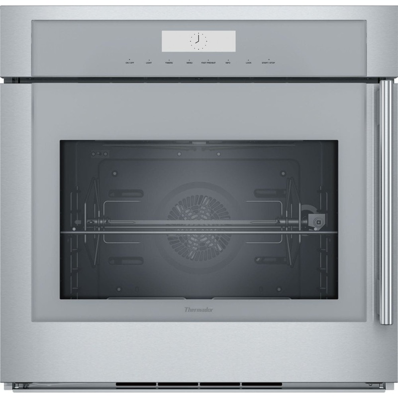 Thermador MED301LWS 30-Inch Masterpiece Single Built-In Oven With Left Side Opening Door