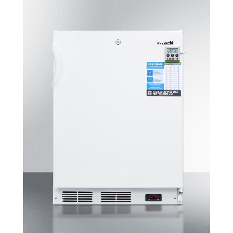 Summit VLT650ADA Built-In Undercounter Ada Compliant Laboratory Freezer Capable Of -35 C (-31 F) Operation