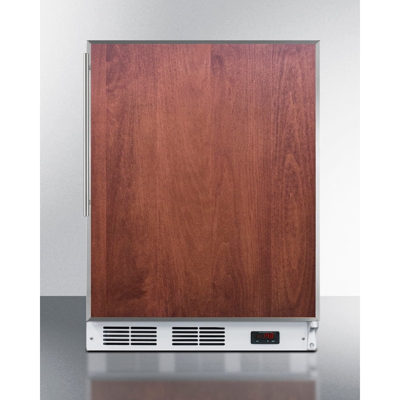 Summit VT65M7BIFRADA Commercial Ada Compliant Built-In Medical All-Freezer Capable Of -25 C Operation, With Stainless Steel Door Frame That Accepts Custom Panels