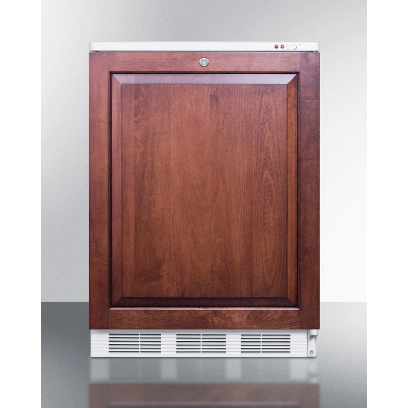 Summit VT65MLBIIF Built-In Medical All-Freezer With Lock, Capable Of -25 C Operation; Door Accepts Custom Overlay Panels