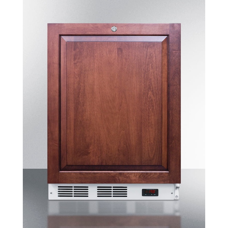 Summit VT65MLBIIFADA Ada Compliant Built-In Medical All-Freezer With Lock, Capable Of -25 C Operation; Door Accepts Fully Overlay Panels