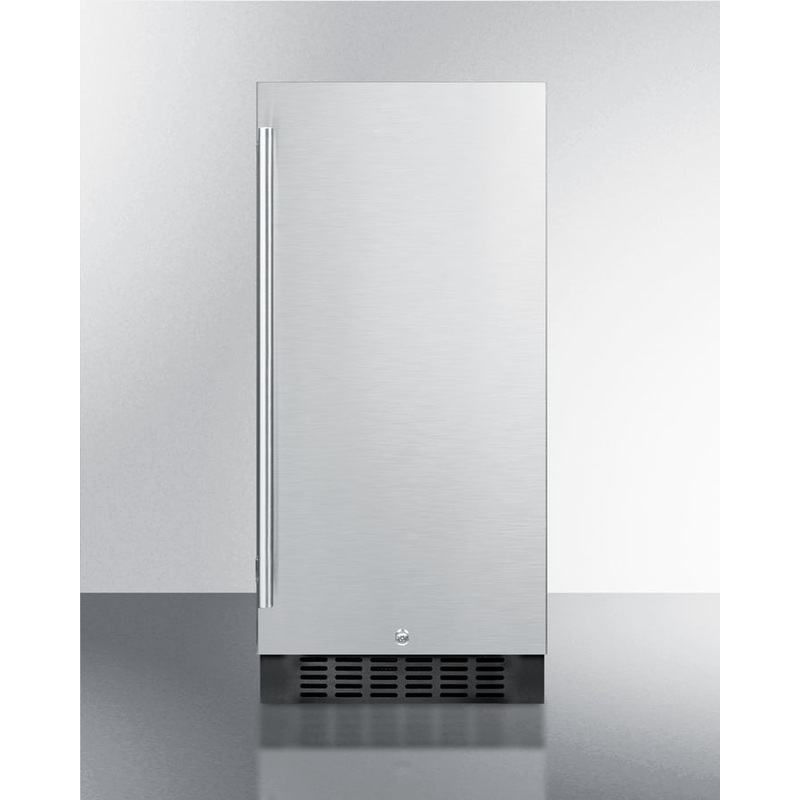 Summit SPR316OSCSS 15" Wide Outdoor All-Refrigerator