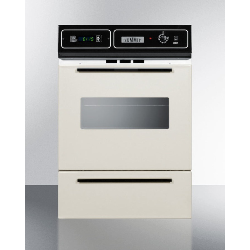 Summit STM7212KW 24" Wide Gas Wall Oven