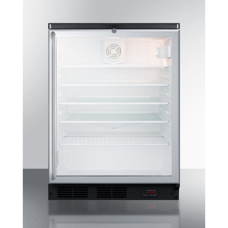 Summit SCR600BGLBIDTPUBSH 24" Wide Built-In Craft Beer Pub Cellar