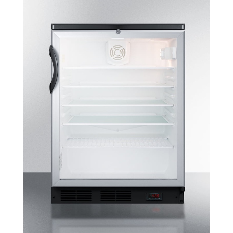 Summit SCR600BGLDTPUB 24" Wide Craft Beer Pub Cellar